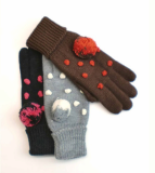 glove-knitted glove-acrylic glove-touch glove